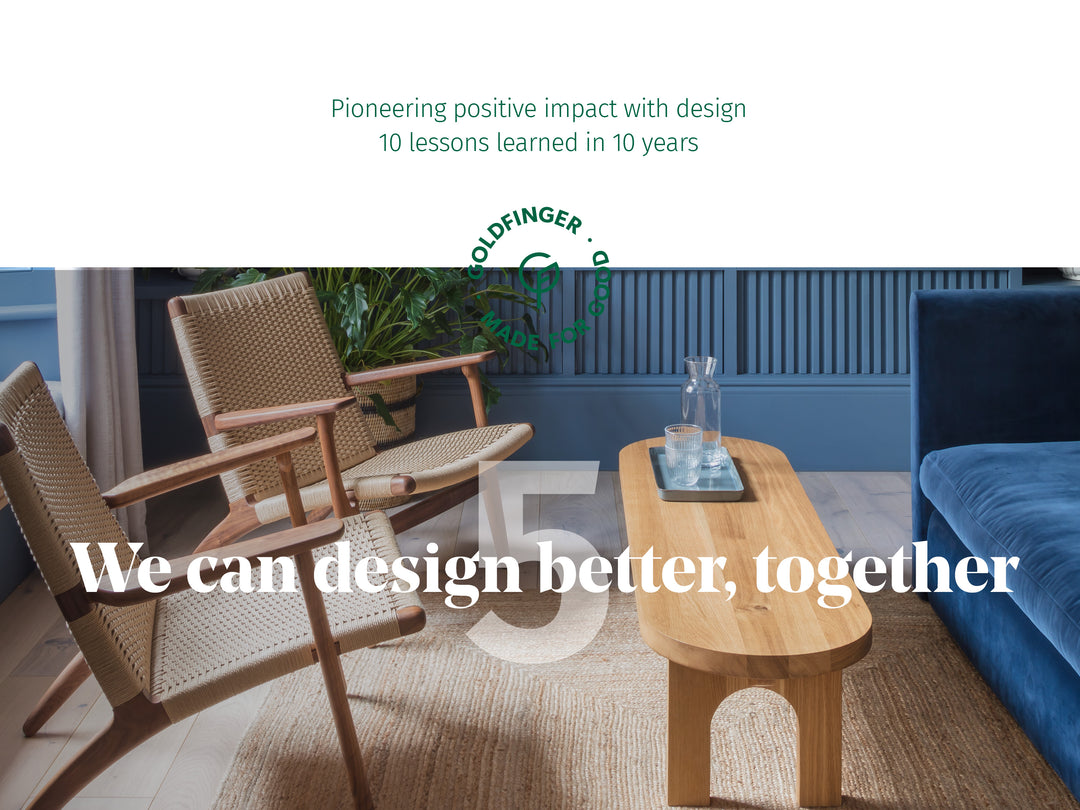 We can design better, together