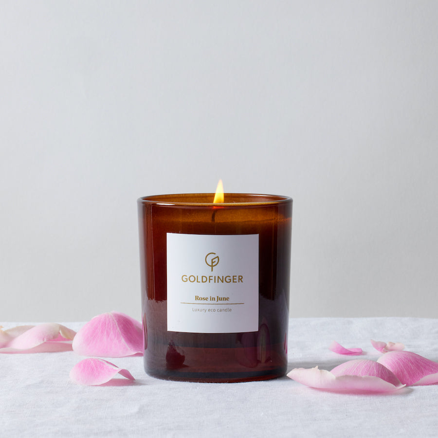 Luxury eco candle – Rose in June