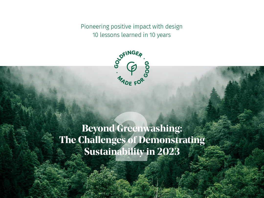 Beyond Greenwashing: The challenges of demonstrating sustainability in 2023