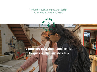 A journey of a thousand miles begins with a single step