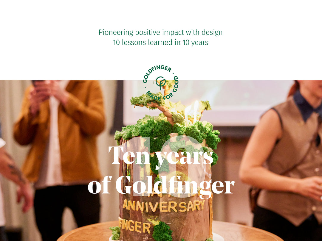 Ten years of Goldfinger