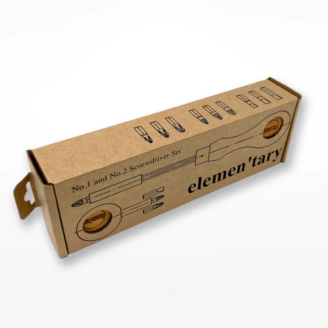 Elemen'tary No 1. & No. 2 Screwdriver Set