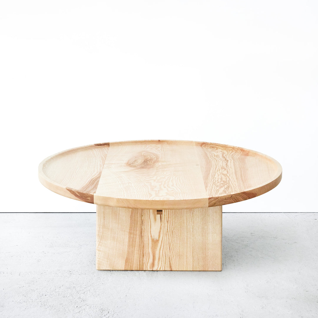 Goldfinger Bower large coffee table, made from sustainable, handcrafted ash