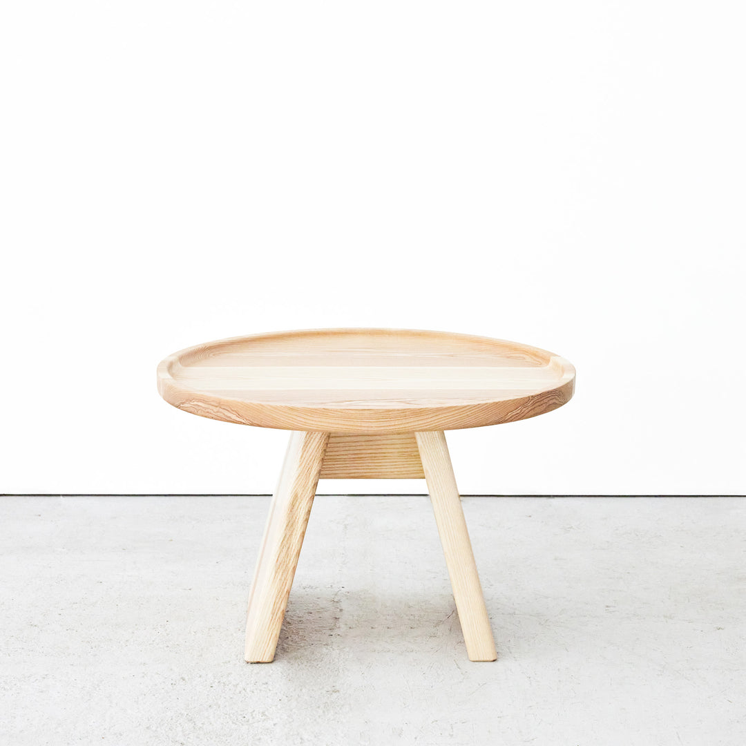 Goldfinger Bower small coffee table, made from sustainable, handcrafted ash