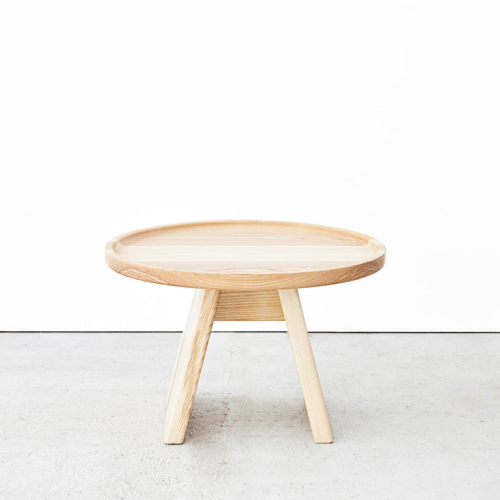 Goldfinger Bower small coffee table, made from sustainable, handcrafted ash
