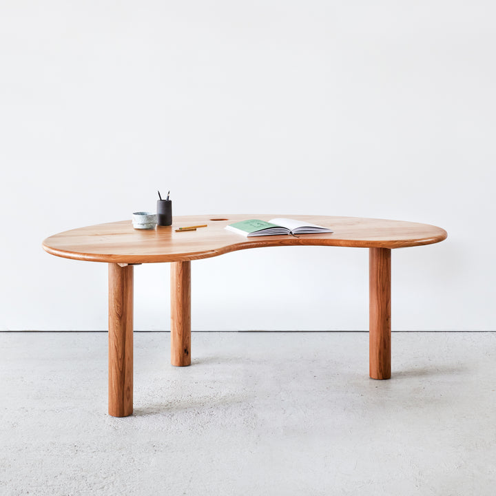 Goldfinger Broadleaf desk, sustainable elm furniture