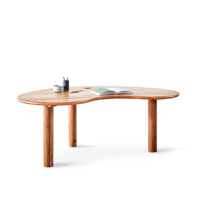 Goldfinger Broadleaf desk, sustainable elm furniture