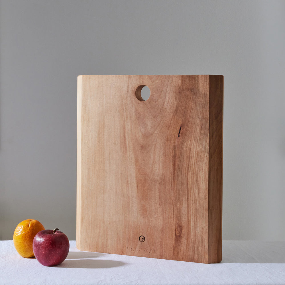 Goldfinger Graze Collection - Square Serving Board, Flamed Beech