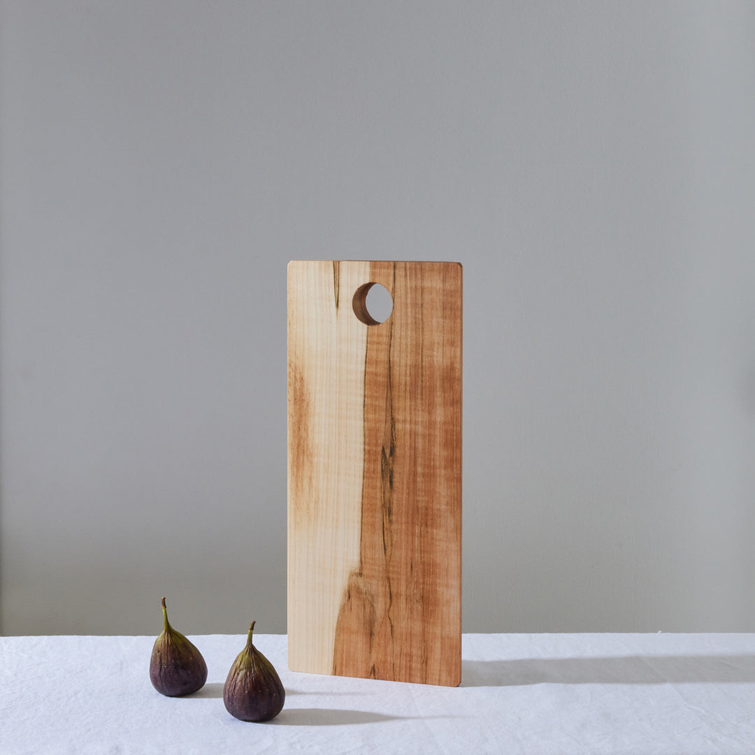 Goldfinger Graze Collection - Long Serving Board, handcrafted with sustainably-sourced sycamore