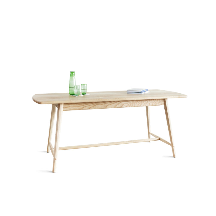 Goldfinger Arden dining table, sustainable furniture, ash hardwood