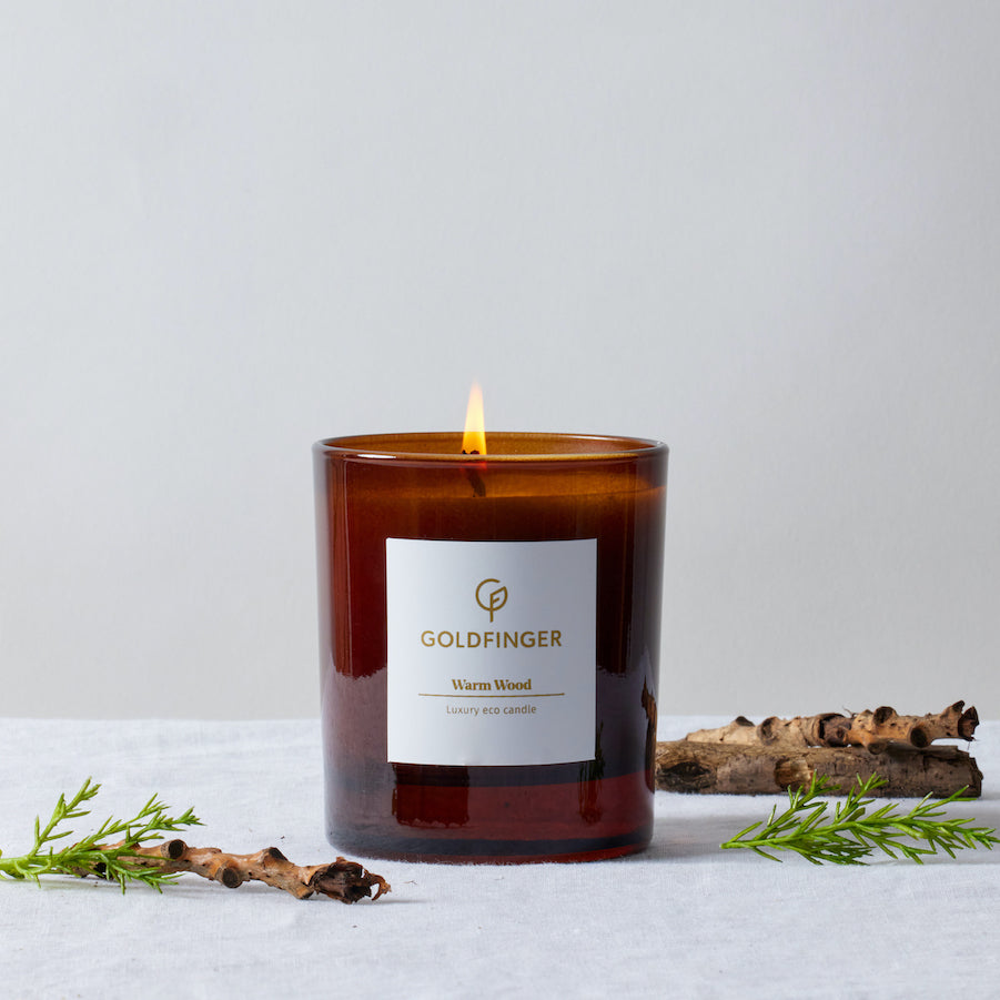 Luxury eco candle – Warm Wood