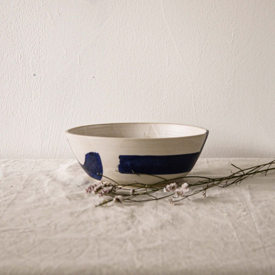 Limited edition face bowl - blue, large