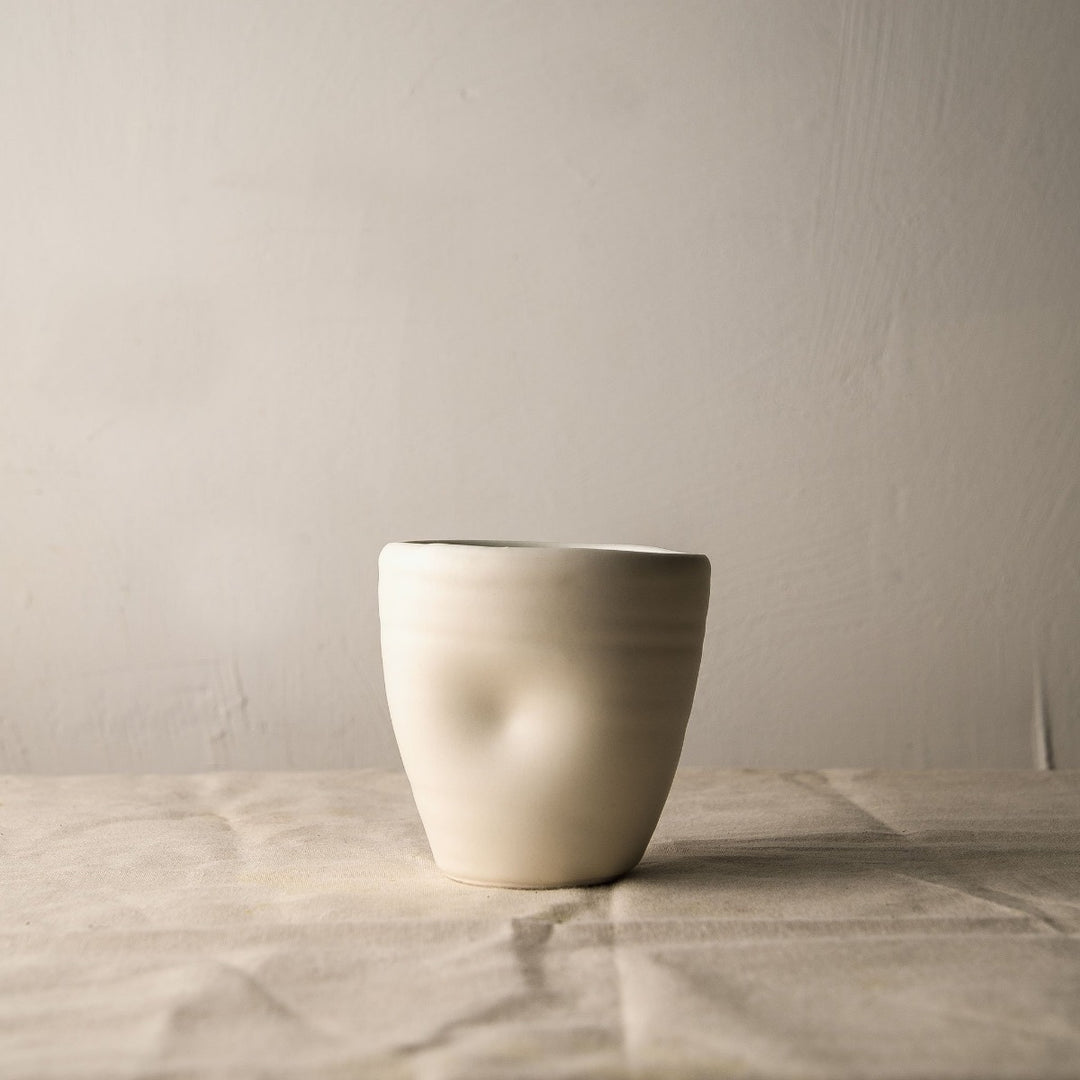 Handmade cup- ceramics- porcelain- linda Bloomfield