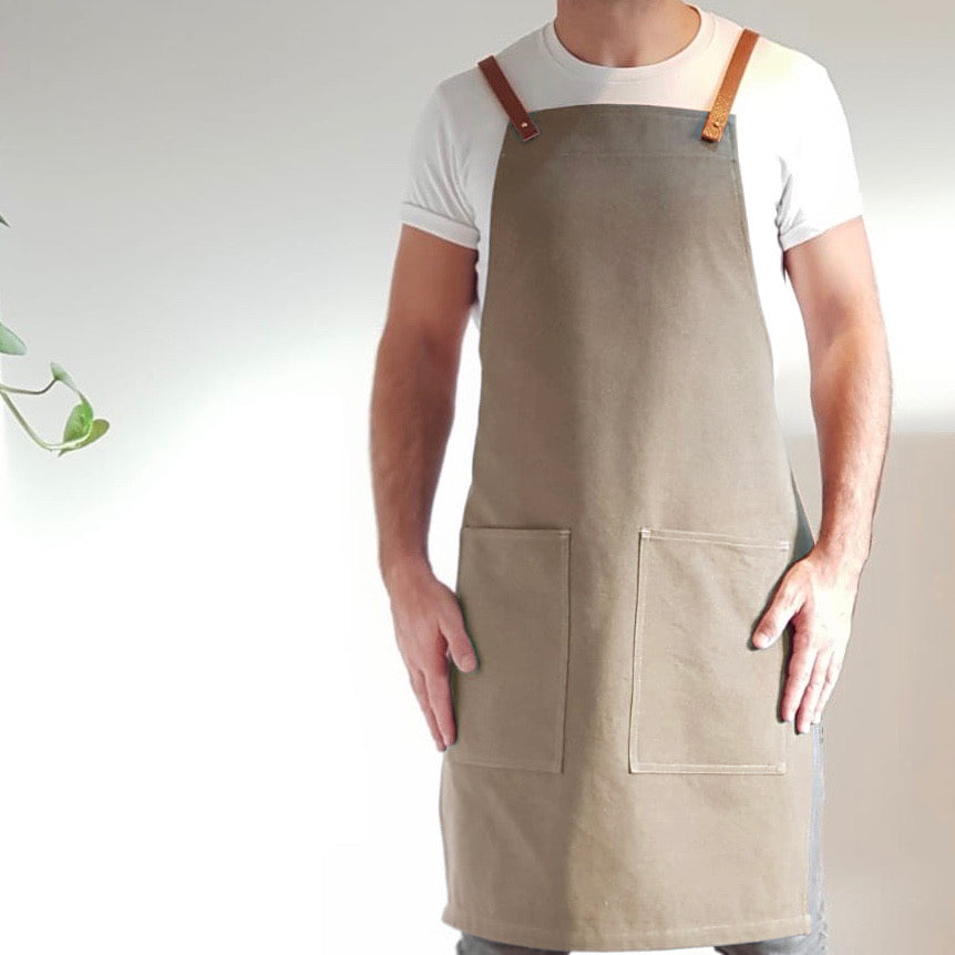 Organic cotton apron