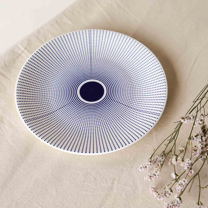 studio peover- cobaltum- ceramics- white blue- bone chine- handcrafted