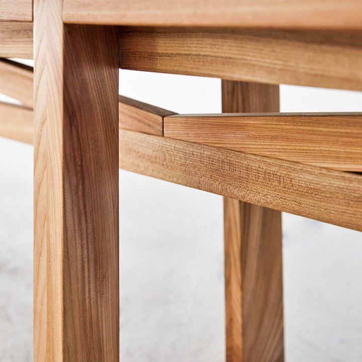 Goldfinger Sylvan Bench - handmade - sustainable elm - dining furniture - seating