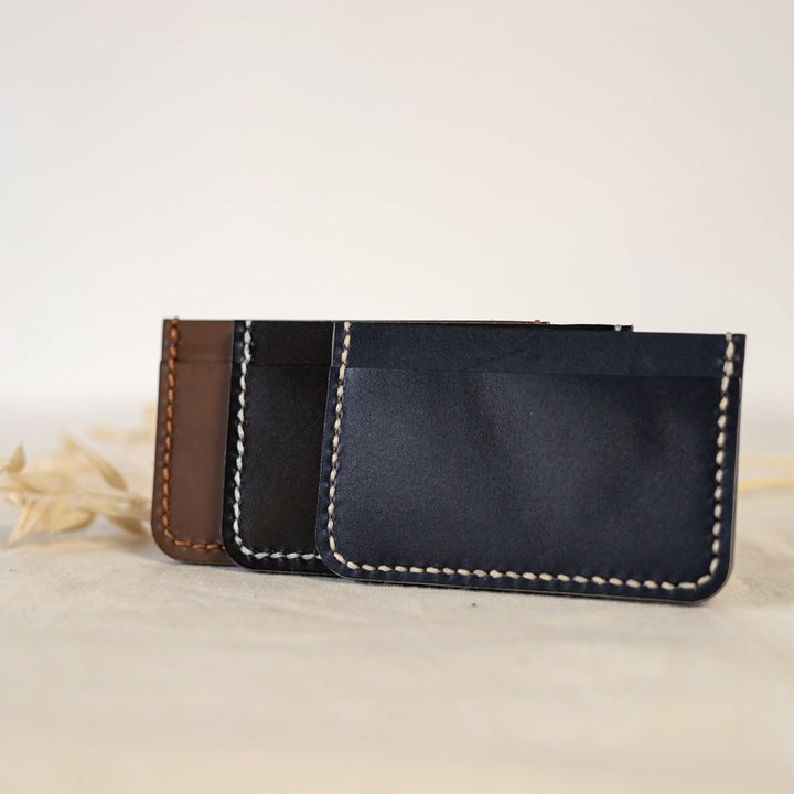 Surplus Leather Cardholder- sustainable leather 