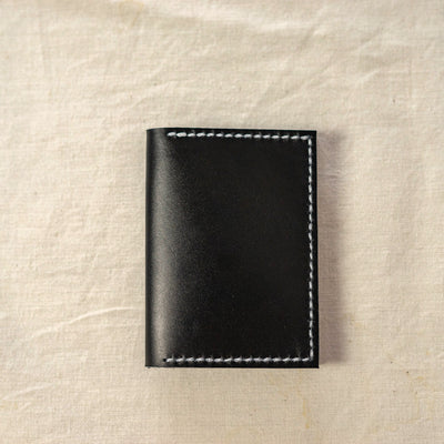 Leather wallet- surplus leather- sustainable leather- throw me down 