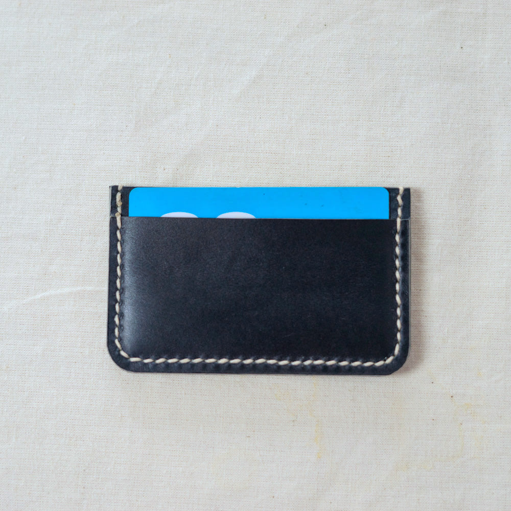 Leather wallet- surplus leather- sustainable leather- throw me down 