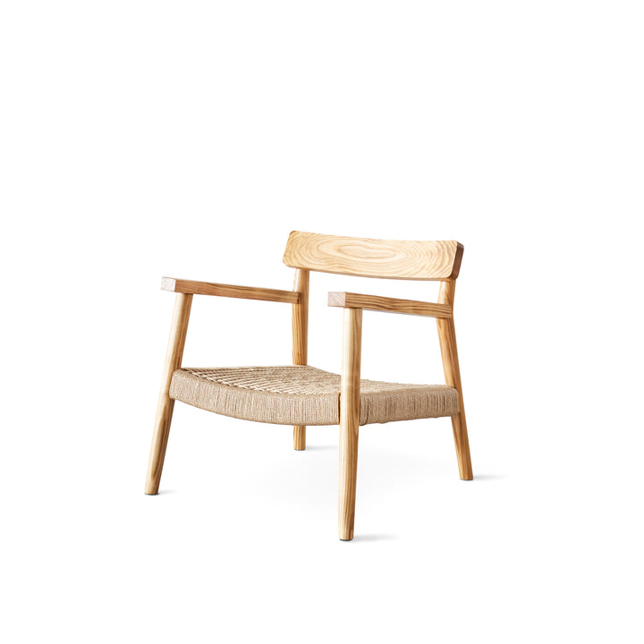 Goldfinger Vale lounge chair made from sustainable cherry, handcrafted