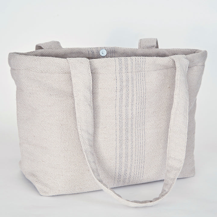 weaver green- recycled plastic- shopper- tote bag- sustainable bag