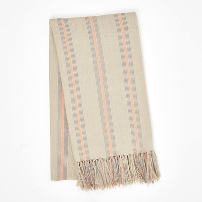 weaver green- recycled plastic- textiles- throw- sustainable throw- home textiles