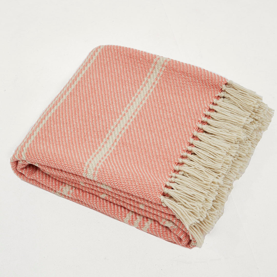 Oxford stripe blanket