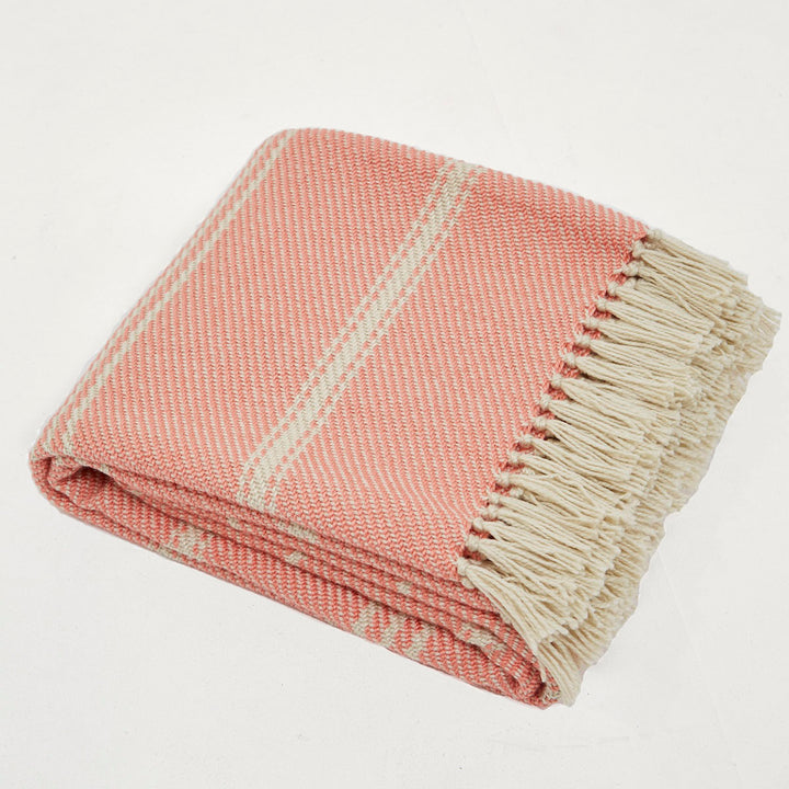 Oxford stripe blanket